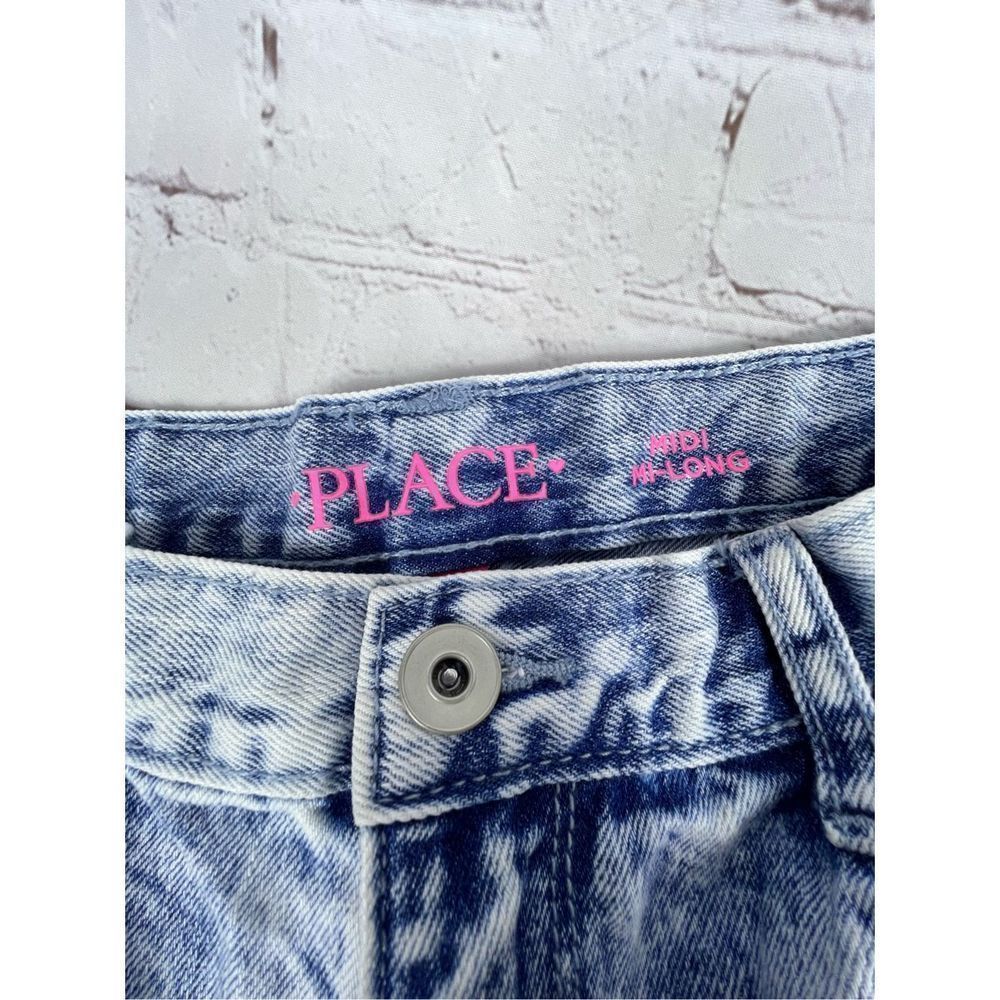 Place Girls shorts MIDI Mi-Long stone washed size 14 - Picture 3 of 5